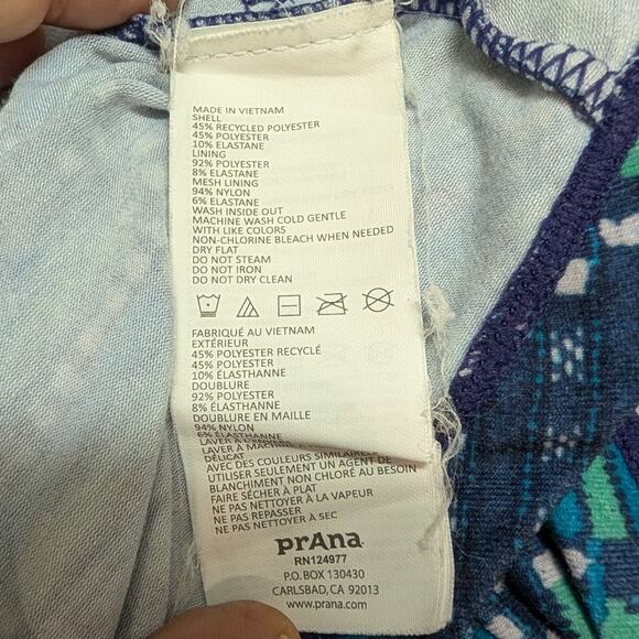 Prana Athletic Dress Built In Bra Halter Style Tennis Beach Hiking - Size XL - Picture 8 of 8